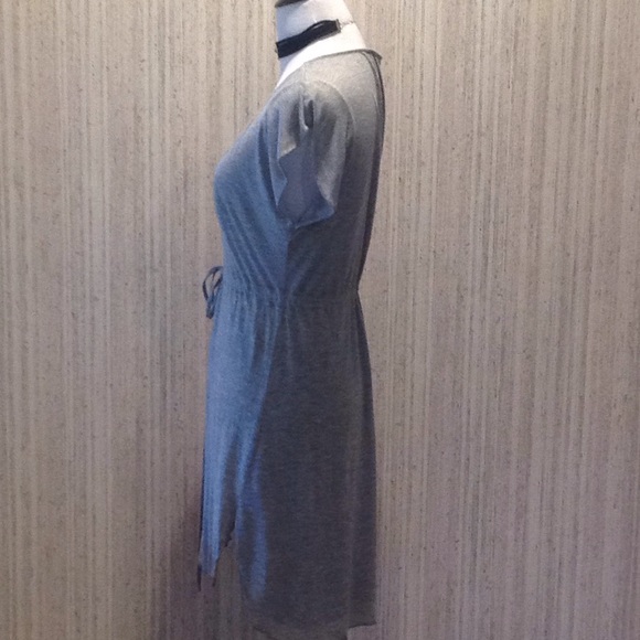 DOUBLE LINED DRAWSTRING SOFT SOFT DRESS - Picture 3 of 7